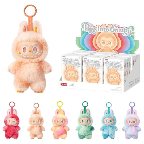 POP MART Labubu Big Into Energy Series Blind Box – Full Set of 6 Collectible Figures
