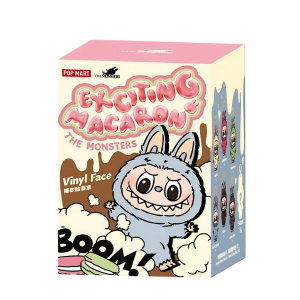 POP MART The Monsters Tasty Macarons Blind Box – Random Vinyl Figure Collectible Toy (Single Box)