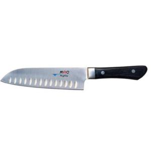 MAC Professional Series MSK-65 6.5-Inch Japanese Santoku Knife with Dimples – Razor-Sharp Stainless Steel Blade