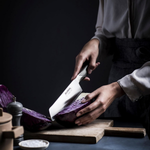 Global G-45 7-Inch Vegetable Knife – Lightweight Japanese Stainless Steel, Razor-Sharp Edge